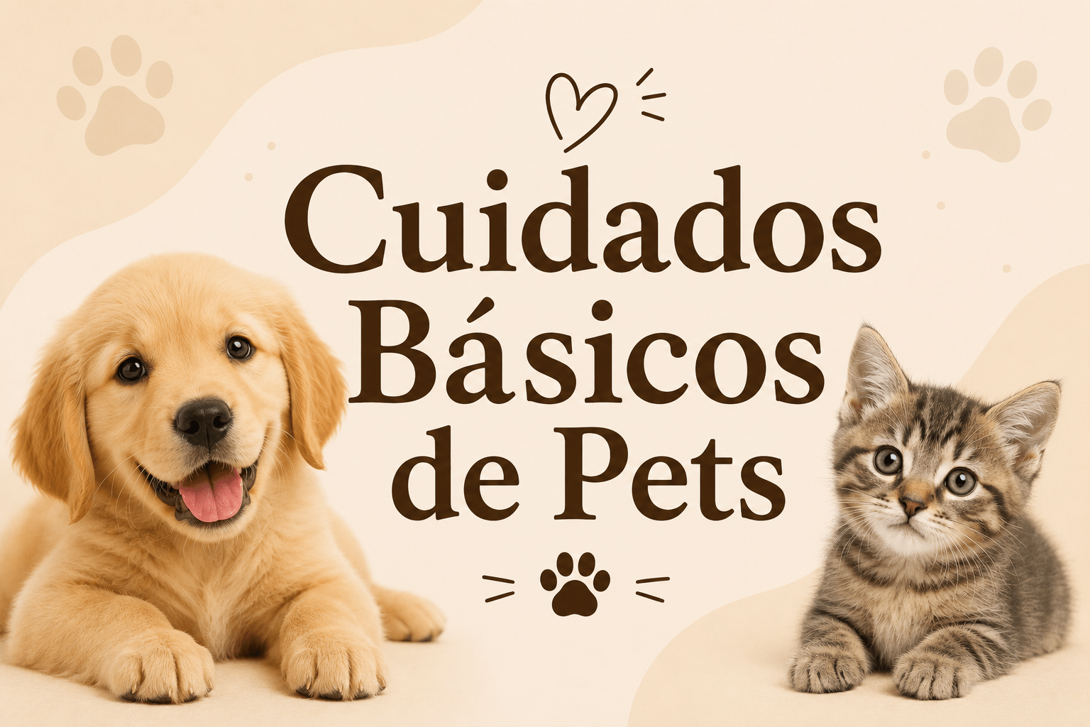Cuidados Básicos de Pets: Amor, Saúde e Bem-Estar no Dia a Dia